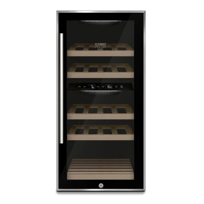 CASO WineComfort 24 Black vinkøleskab fra CASO Design CASO WineComfort 24 Black vinkøleskab fra CASO Design
