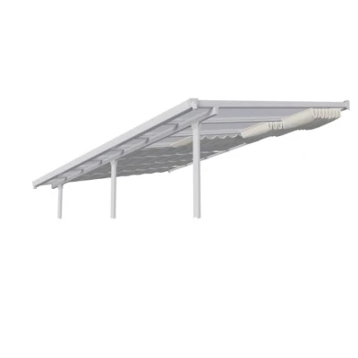 Gardiner til Feria terrasseoverdækning 16,1 m2 (3 x 5,46 m) Gardiner til Feria terrasseoverdækning 16,1 m2 (3 x 5,46 m)