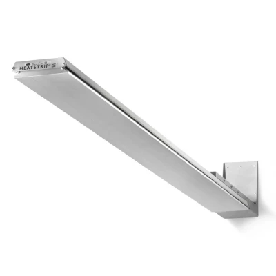 Beslag Heatstrip Design Vægbeslag Heatstrip Design i sølv