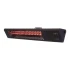 Sunred 2500W Smart Heater Triangle sort elektrisk terrassevarmer