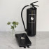 Nordic Flame Brandslukker 6 kg - Sort Klassisk