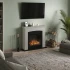 Helmi Beige Elektrisk Kamin