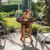Woody corten bålfad